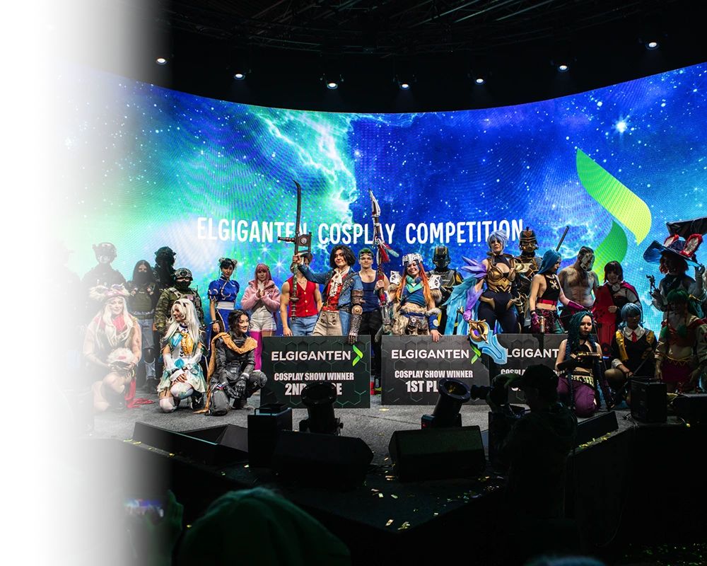 We design, create and produce many types of events of different sizes